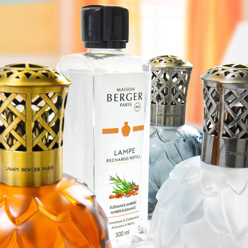 tinh dầu đèn xông hương Amber Elegance Maison Berger – Maison Berger