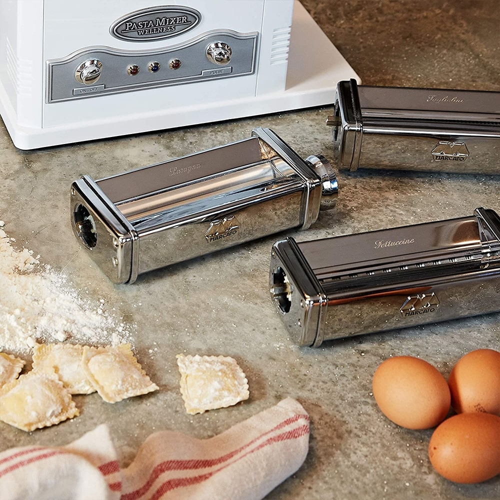 Hình ảnh thực tế lưỡi cắt mì Fettuccine (Pasta Fresca) Marcato