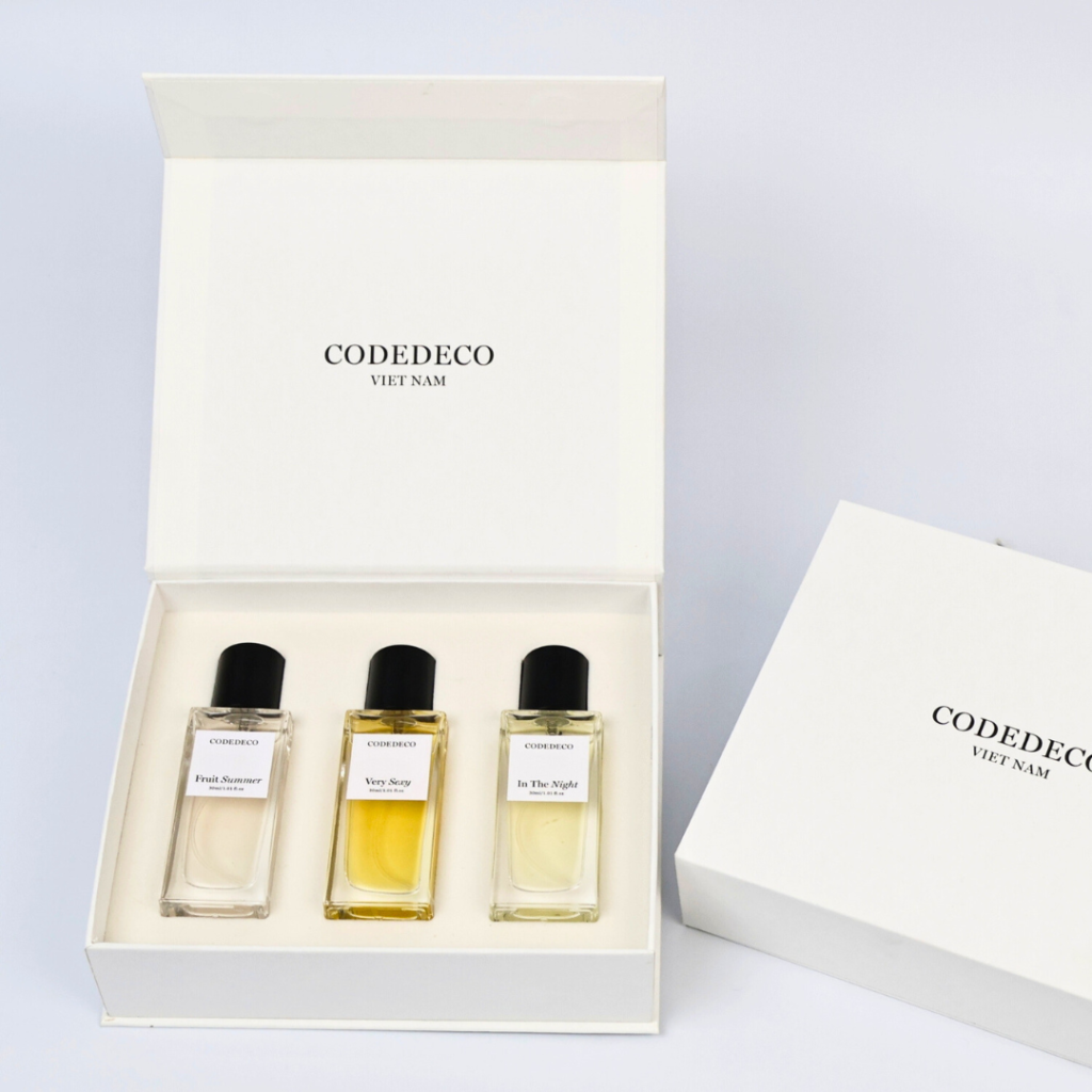 SET CHAI 3 XỊT THƠM CODEDECO Ver 2 - Mùi chọn ngẫu nhiên