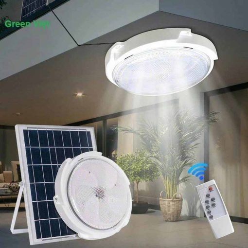 Đèn Năng Lượng Mặt Trời Ốp Trần