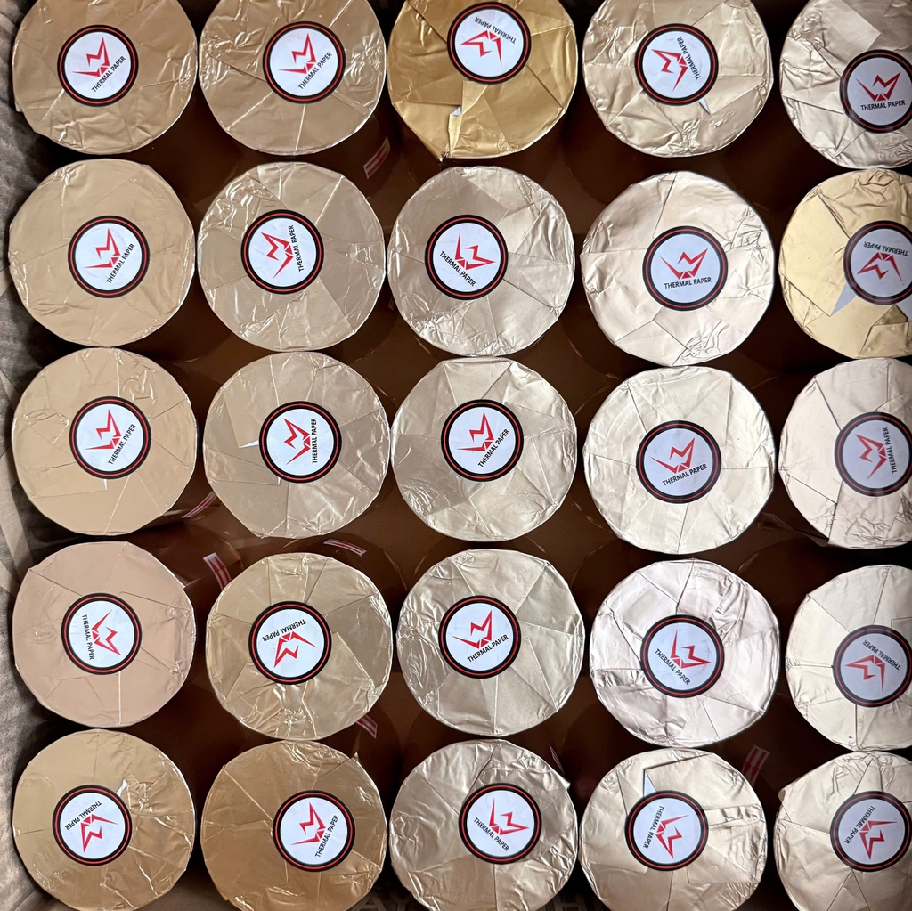 Giấy in nhiệt Limi K80 lõi nhỏ 19mm chuẩn kích thước (Dùng cho máy in nhiệt Thu Ngân)