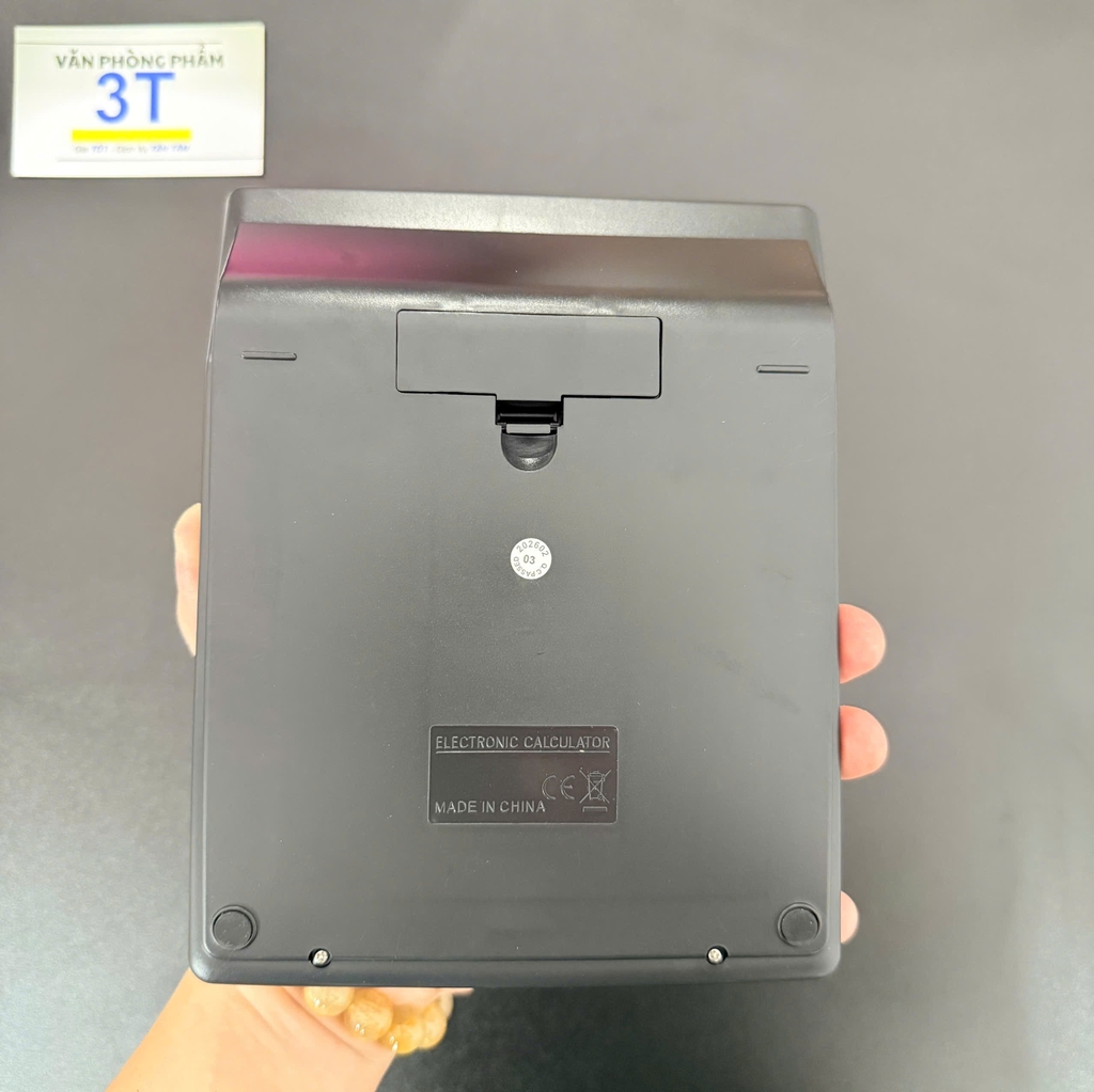 Máy Tính Để Bàn Dexin DM-1200V 12 Số Màn Hình Lớn Dùng Hai Nguồn