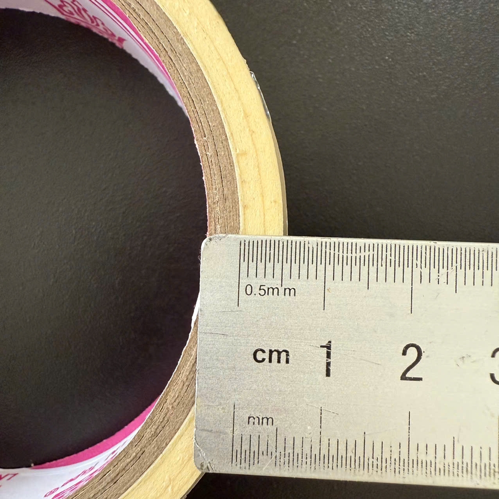 Băng keo giấy LN Tape 24mm dày keo 6mm