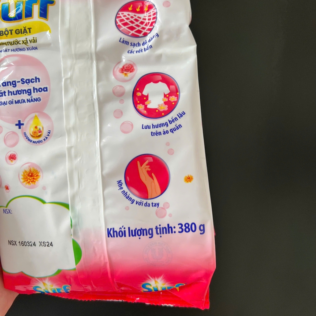 Bột Giặt Surf 380g