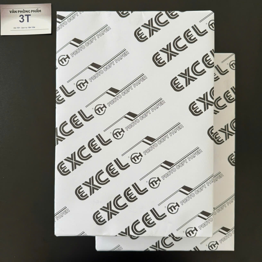Giấy A4 trắng Excel 70GSM 500 tờ (Ream nặng hơn 2,2kg)