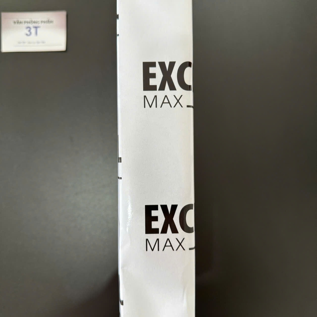 Giấy In Photocopy A4 Excel Max 72gsm Indo Trắng Sáng Láng Mịn 500 Tờ/Ream