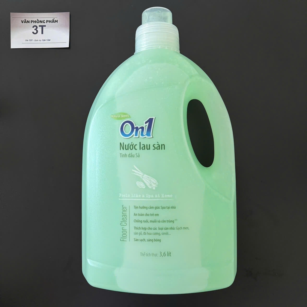 Nước Lau Sàn On1 3.6L Tinh Dầu Thiên Nhiên