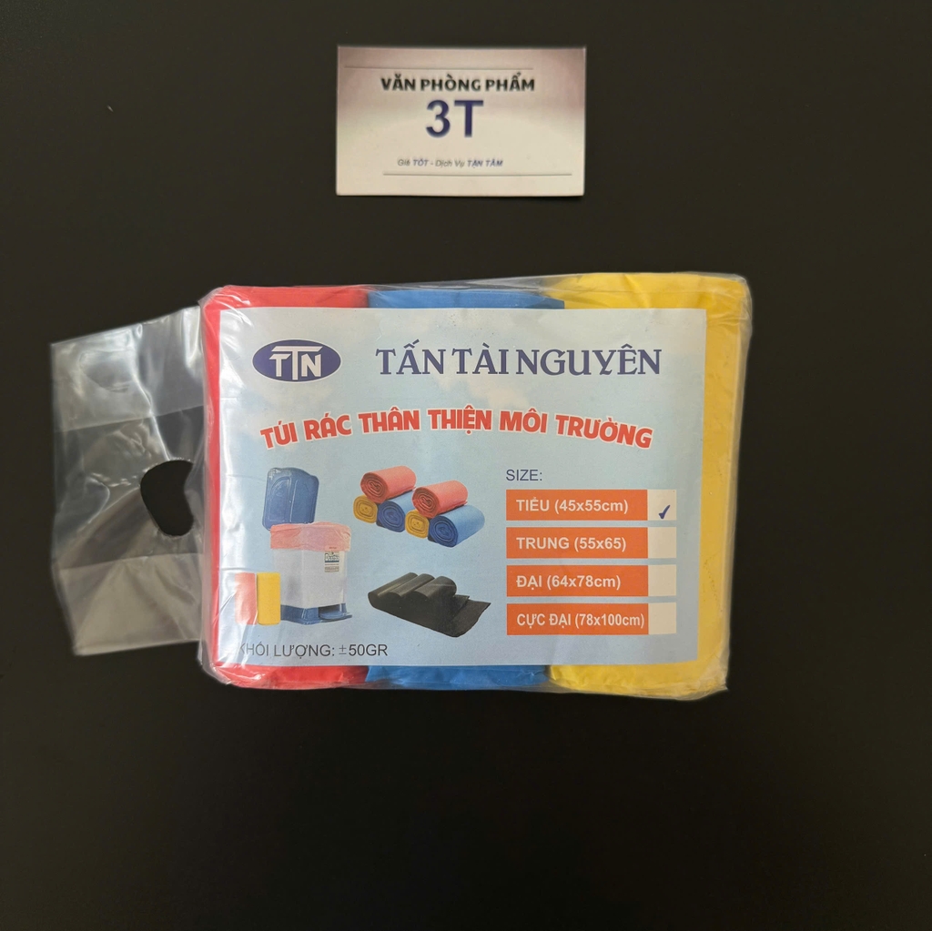 Túi rác Màu Cao Cấp đủ Size Cực Đại, Đại, Trung, Tiểu (Túi 1kg)