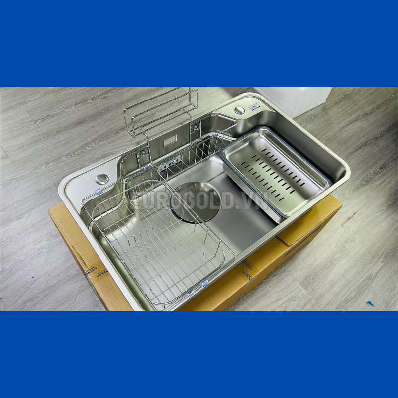 Chậu rửa bát Eurogold EUC87848EB - 780x480x230mm - ảnh 2