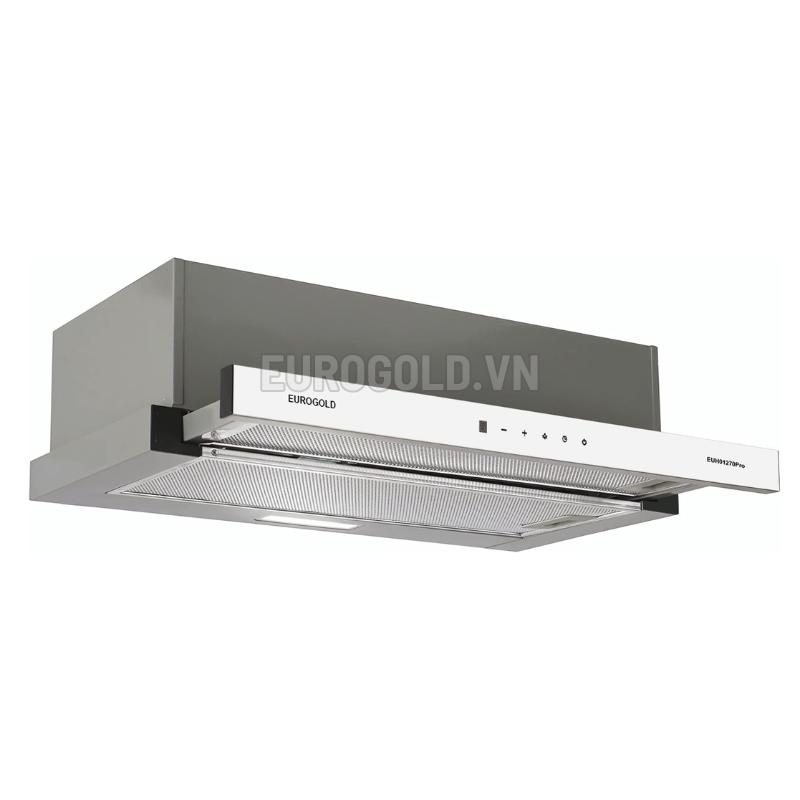 Máy hút mùi kéo rút Eurogold EUH01270PRO - màu trắng, 70cm