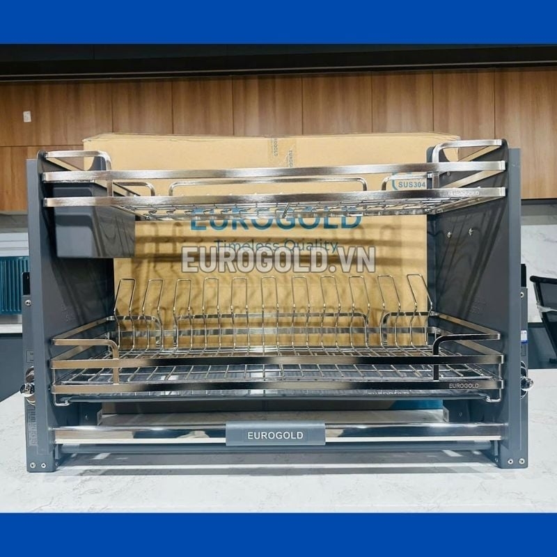 Giá bát di động Eurogold EVI160G - Inox SUS304, 60cm - ảnh 3