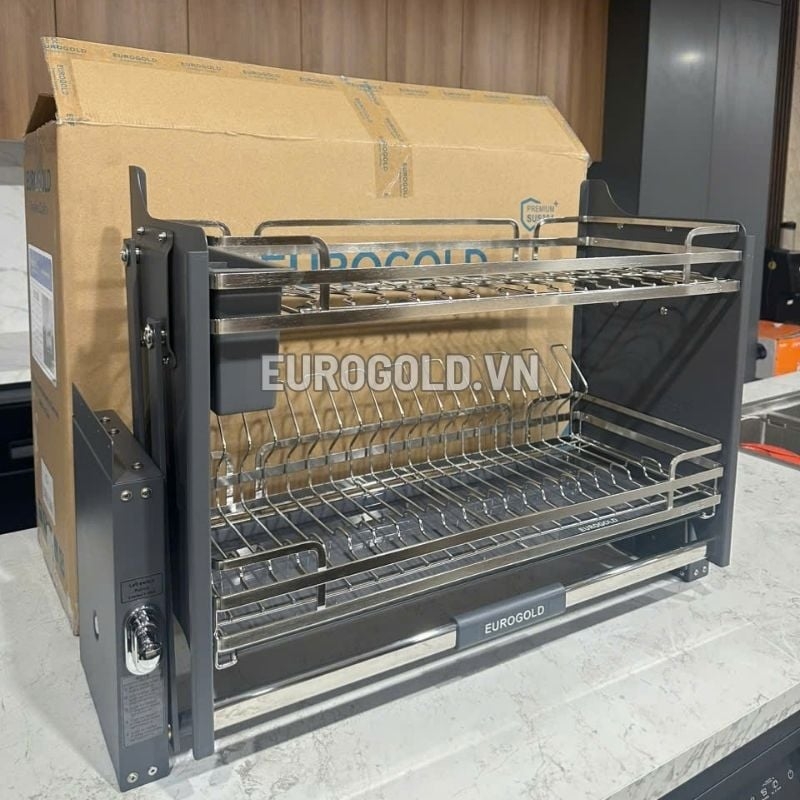 Giá bát di động Eurogold EVI180G - Inox SUS304, 80cm - ảnh 5