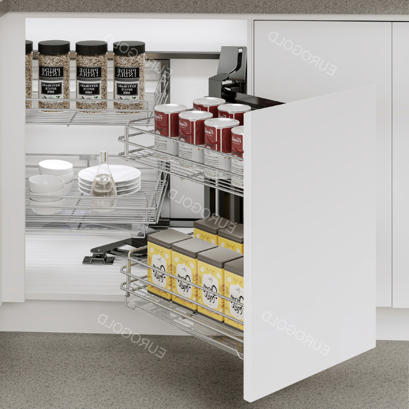 Giá góc liên hoàn Eurogold EPS101 - Inox SUS304, 90cm, trái