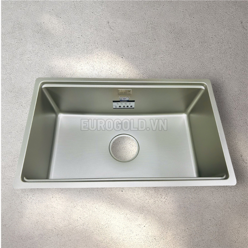 Chậu rửa bát Eurogold EUC17643EB - 760x430x230mm