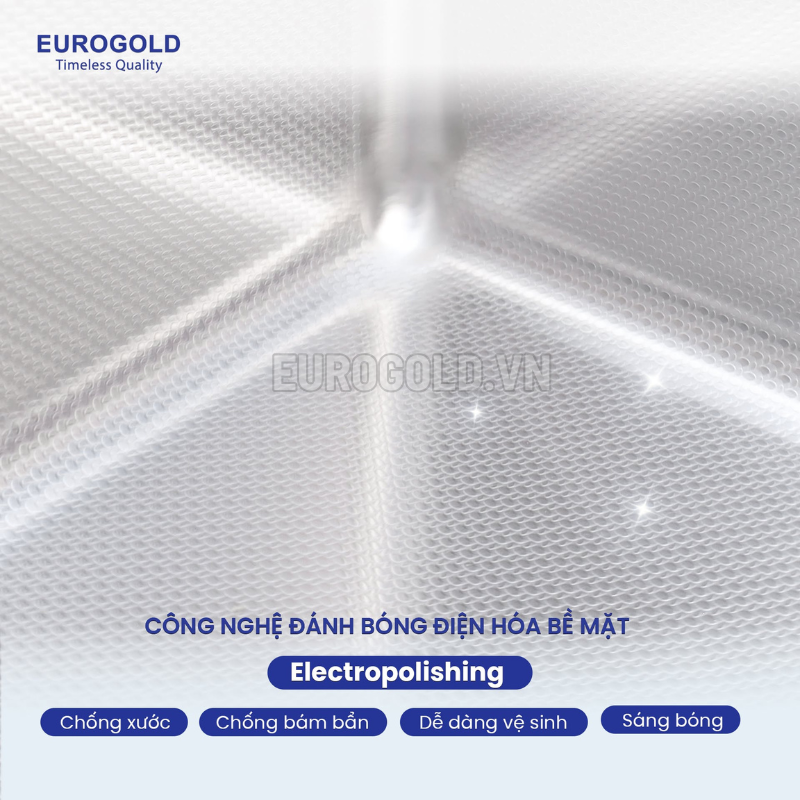 Chậu rửa bát Eurogold EUC28245GB - 820x450x230mm - ảnh 3