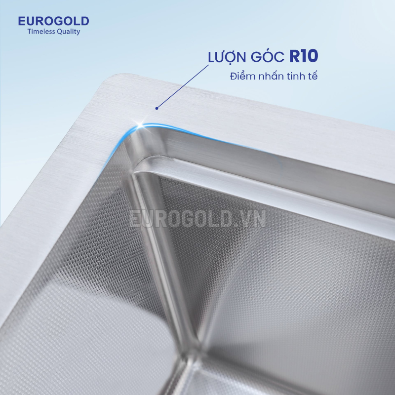 Chậu rửa bát Eurogold EUC28245GB - 820x450x230mm - ảnh 4