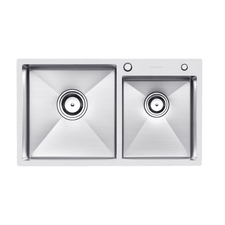 Chậu rửa bát Eurogold EUC28248GA - 820x480x230mm - ảnh 2