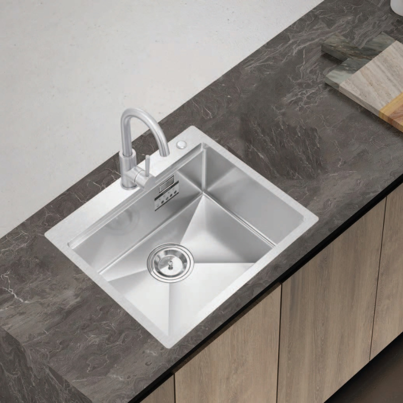 Chậu rửa bát Eurogold EUC15848EA - 580x480x230mm - ảnh 2
