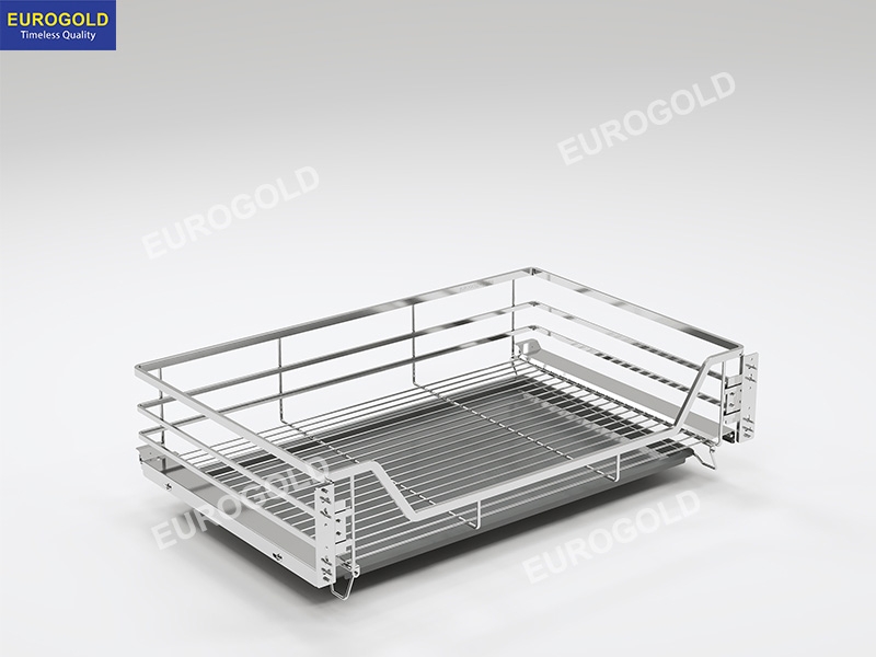 Giá xoong nồi nan dẹt inox mờ cao cấp Eurogold EPD6260VX - tủ 60cm - ảnh 3