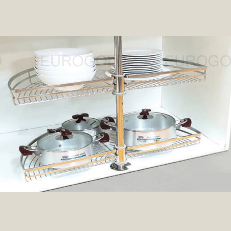 Mâm xoay 180 độ Eurogold EPL180C - Inox SUS304, 70cm