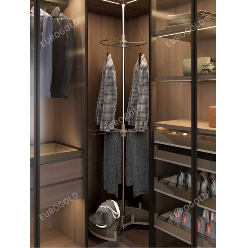 Giá treo đồ góc 3 tầng Eurogold EUA228270 - Premium, 80cm