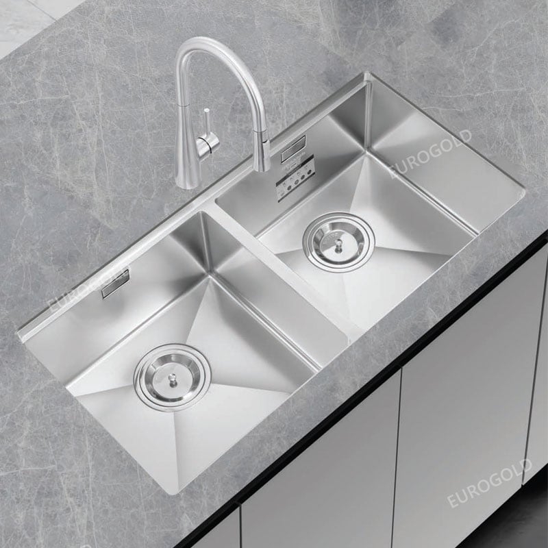 Chậu rửa bát Eurogold EUC28845GB - 880x450x230mm