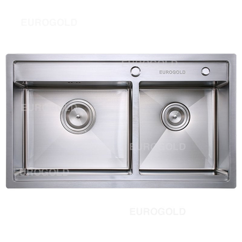Chậu rửa bát Eurogold EUP28248 - 820x480x230mm - ảnh 2