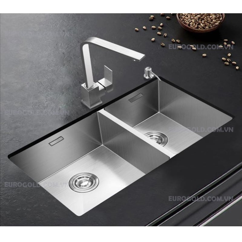 Chậu rửa bát Eurogold EUS68144 - 810x440x220mm