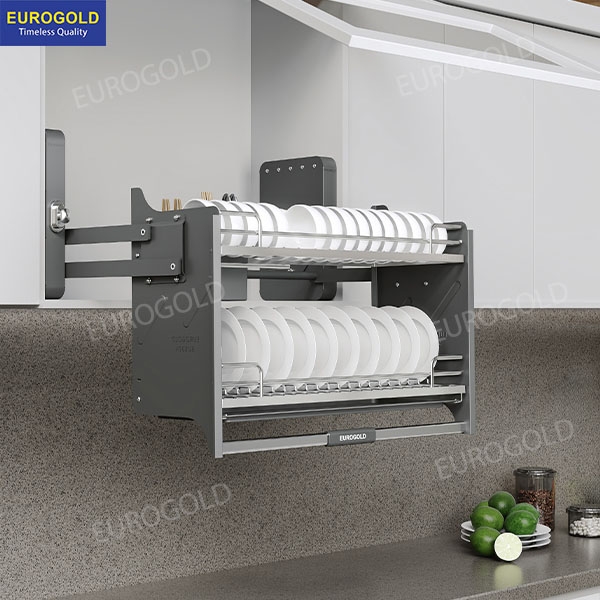 Giá bát di động nan Oval Eurogold EPO9390LX - tủ 90cm