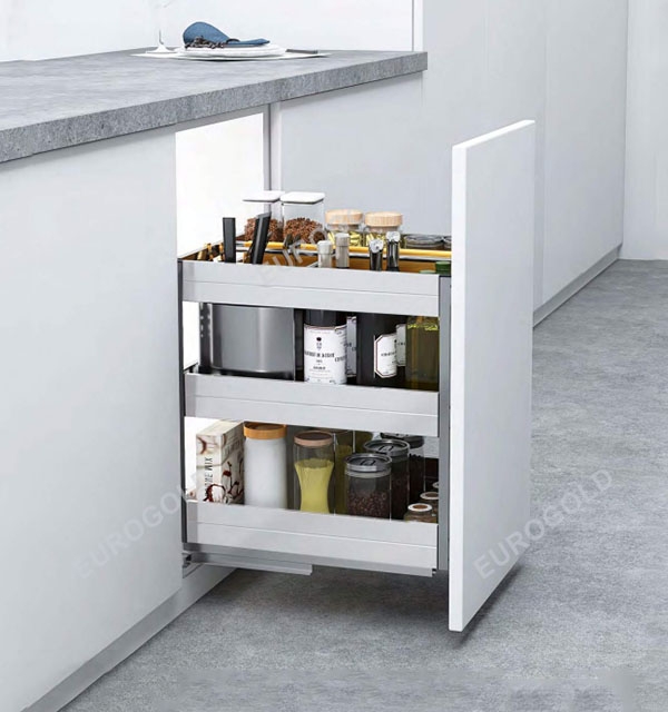 Giá dao thớt chai lọ hộp Eurogold EUB5520 - tủ 20cm