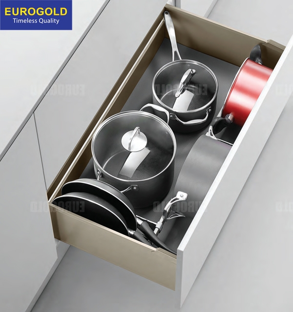 Giá xoong nồi nhôm Anode cao cấp Eurogold EMG6580 - tủ 80cm