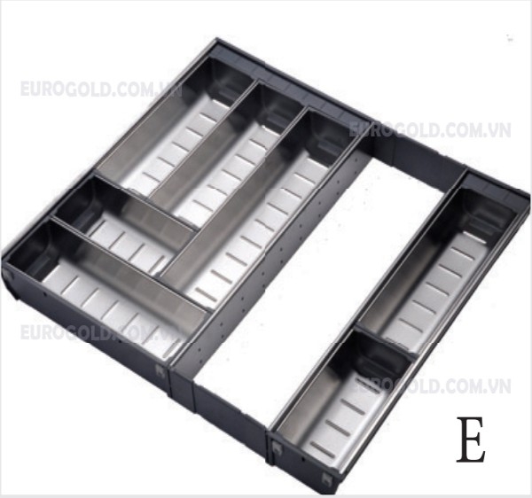 Khay chia thìa nĩa inox 304 Eurogold ETC645A - ảnh 2