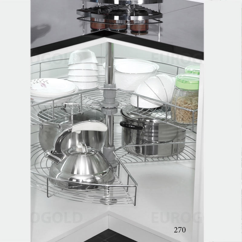 Mâm xoay 270 độ Eurogold EP270A - Inox SUS304, 80cm