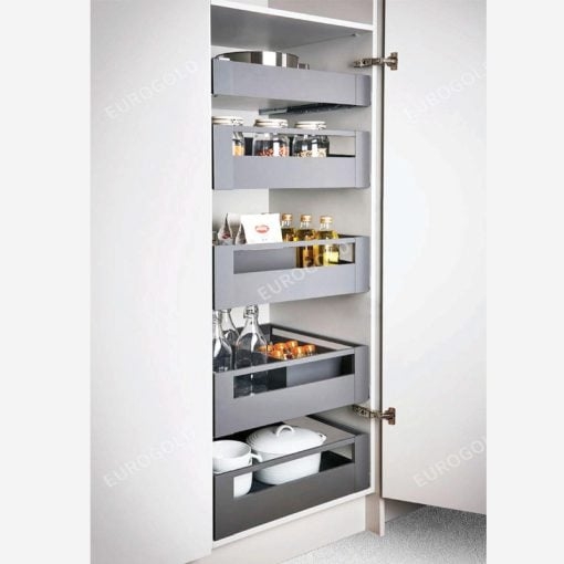 Tủ kho 6 tầng Eurogold EUM23660G - màu ghi, 60cm