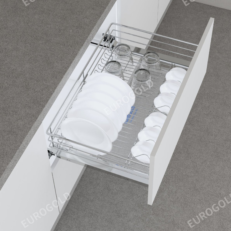 Giá xoong nồi bát đĩa Eurogold EG30480 - Inox SUS304, 80cm