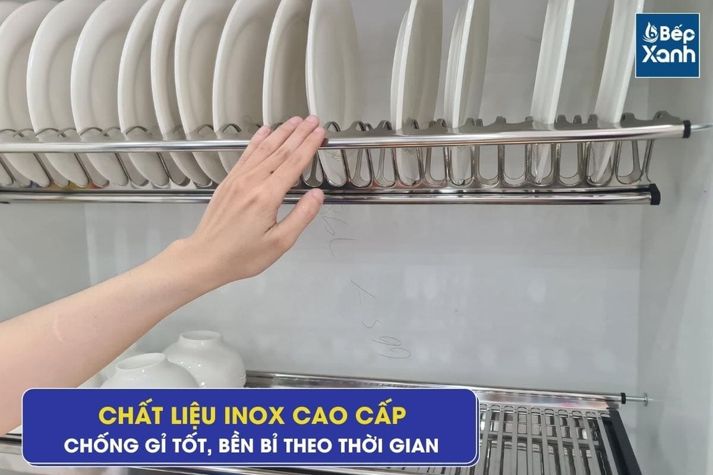 Giá bát cố định Eurogold EU01090 - Inox 201, 90cm - ảnh 9