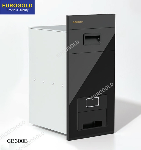 Thùng gạo gương nút nhấn Eurogold GC300G - tủ 30cm, màu ghi - ảnh 3