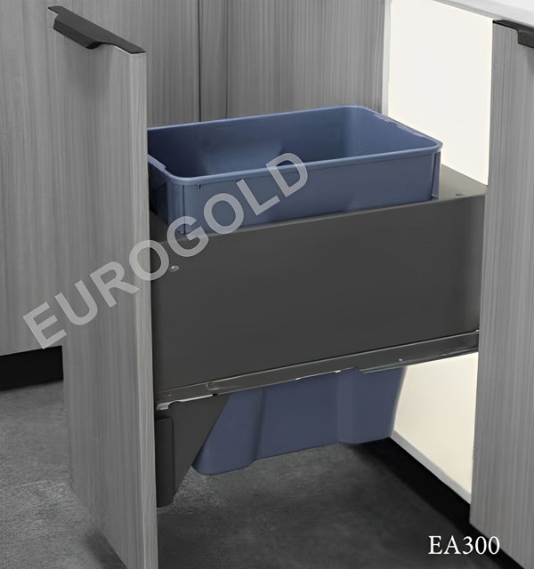 Thùng rác âm tủ giảm chấn cao cấp Eurogold ERA300 - tủ 30cm - ảnh 3
