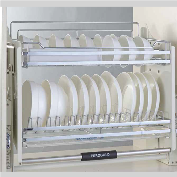 Giá bát di động Eurogold EUI190 - Inox 201 mạ crom, 90cm
