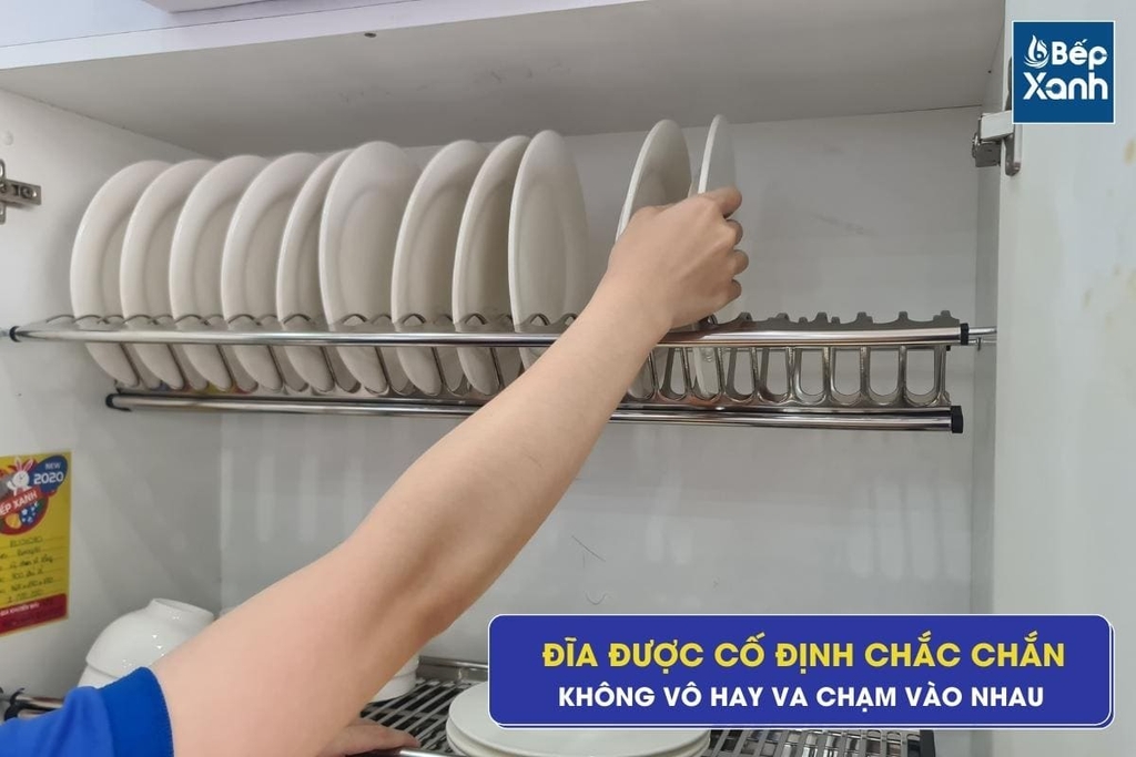 Giá bát cố định Eurogold EU01090 - Inox 201, 90cm - ảnh 7