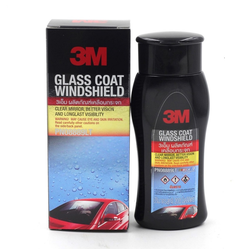 Chống bám nước kính xe ô tô 3M Glass Coat Windshield 200ml