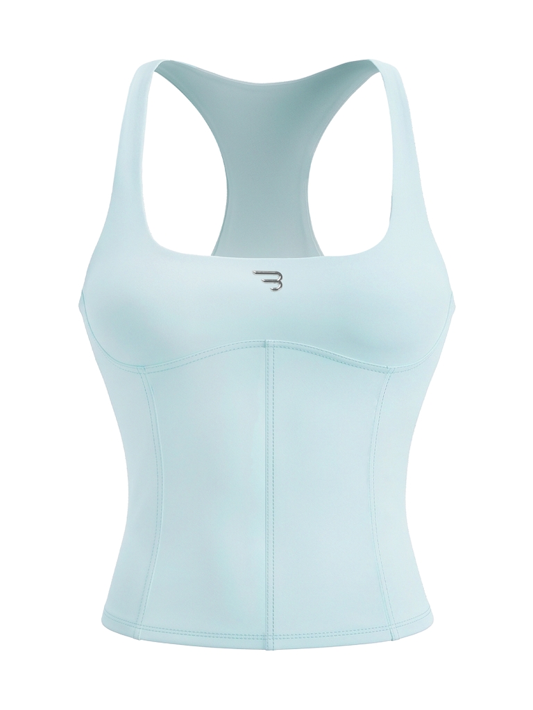 BRETH Olga Top - Xanh