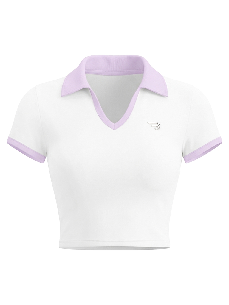 BRETH Fern Top - Trắng tím