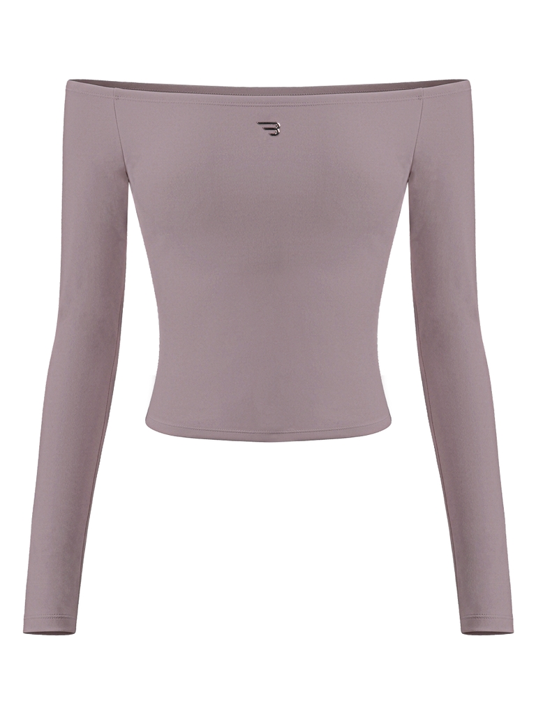 BRETH Dahlia Bra & Top Set - Top - Nâu