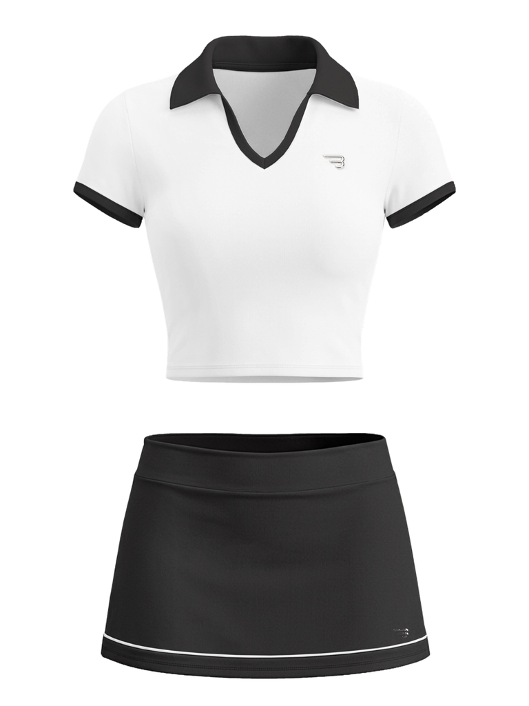 BRETH Combo Fern Set - Trắng đen