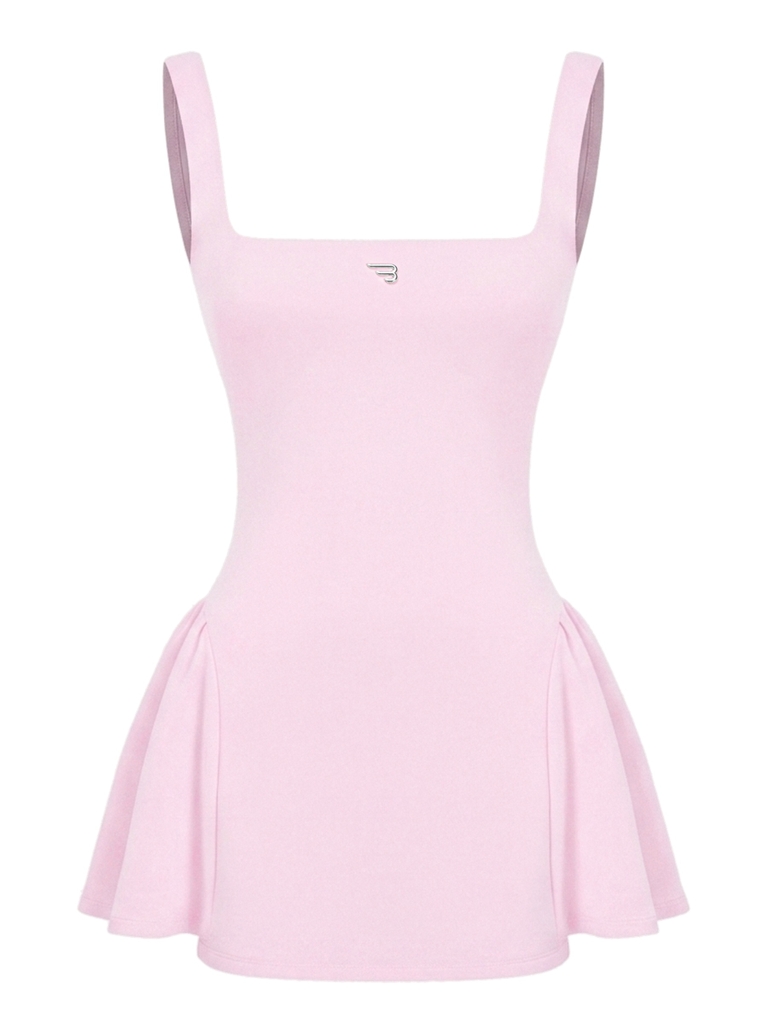 BRETH Heather Dress - Hồng