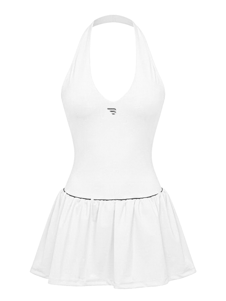 BRETH Cynthia Dress - Trắng
