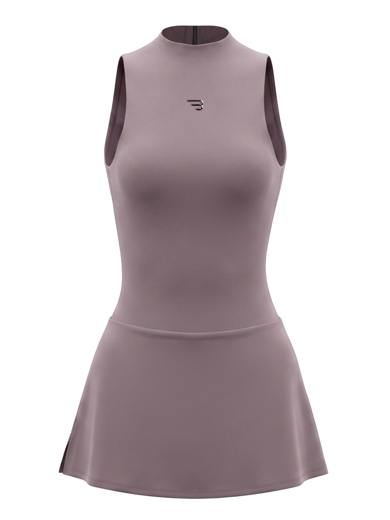 BRETH Magnolia Dress - Nâu