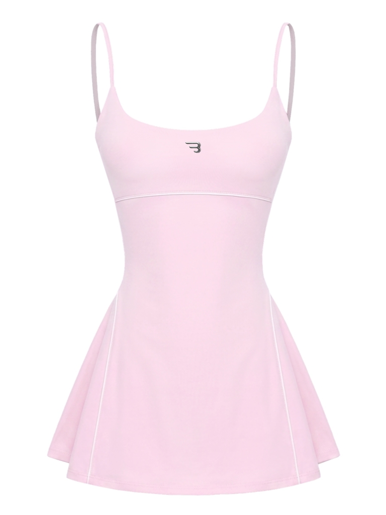 BRETH Rosalie Dress - Hồng