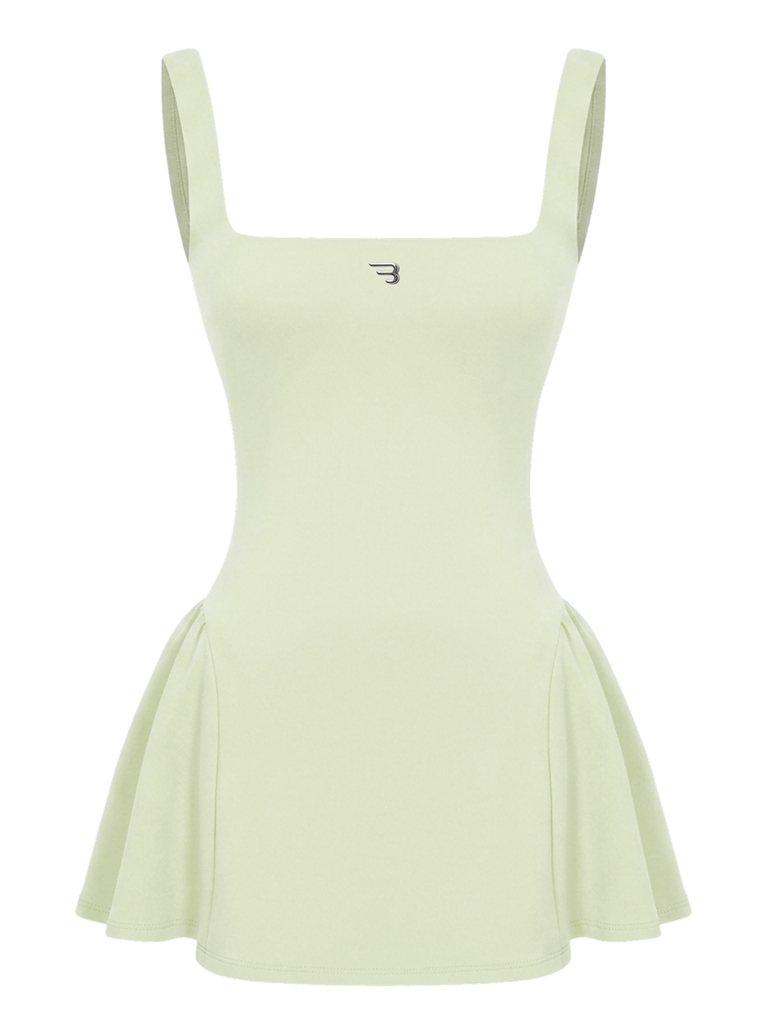BRETH Heather Dress - Xanh bơ